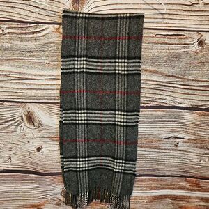 Black & Brown scarf 100% cashmere multicolored Pre-owned
